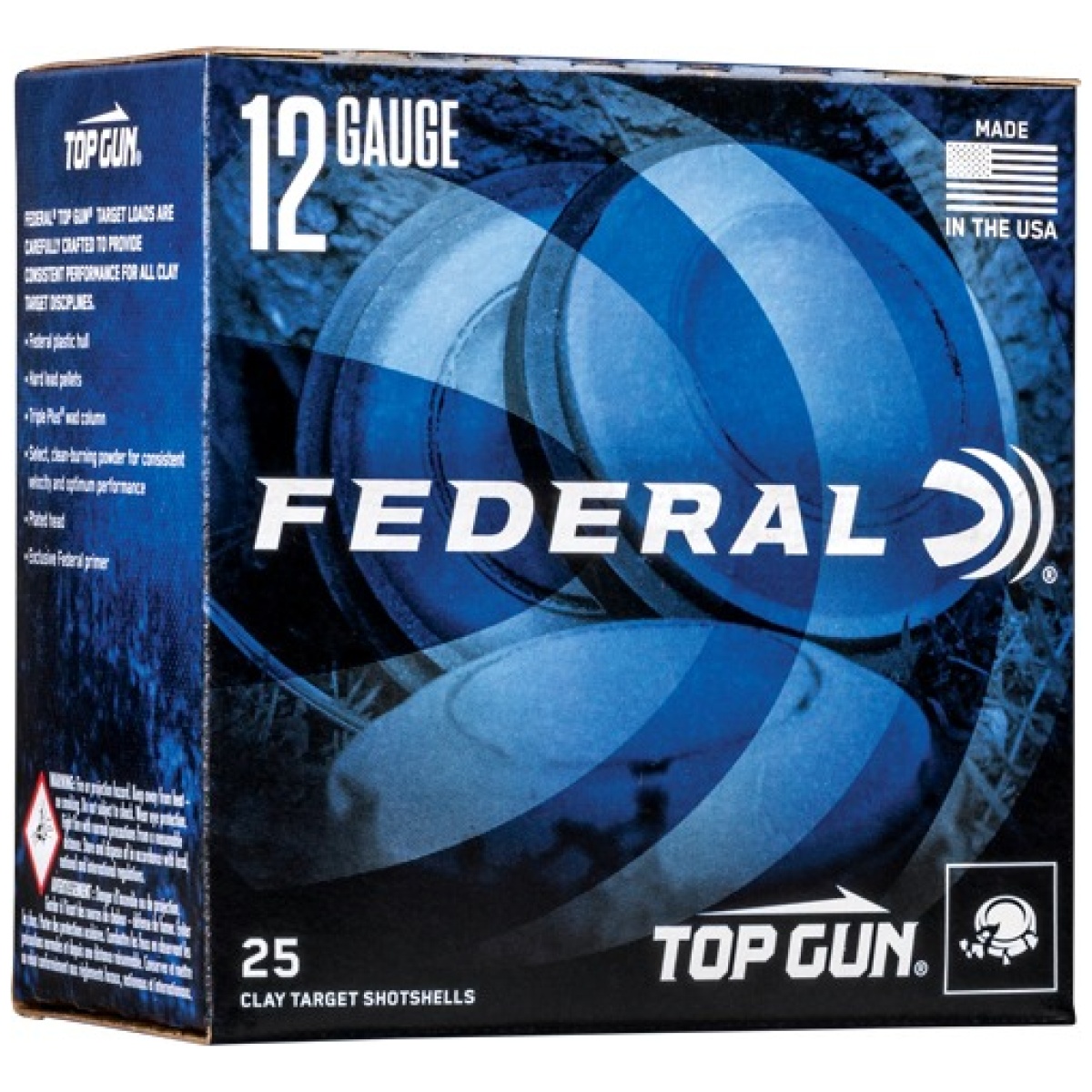 Atg1218. Jpg - federal top gun 12ga 2. 75" 1oz - #8 1180fps 250rd case lot - atg1218