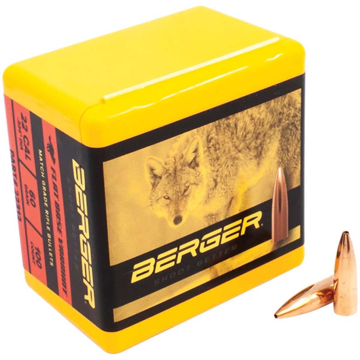 Bb22312_1. Jpg - berger match grade varmint bullets. 22 cal. 224" 60 gr fb varmint 100/box - bb22312 1