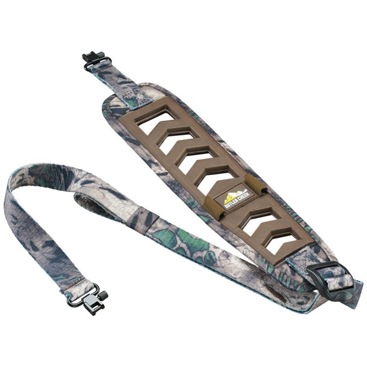 Bc190037. Jpg - butler creek featherlight rifle sling with swivels camo - bc190037