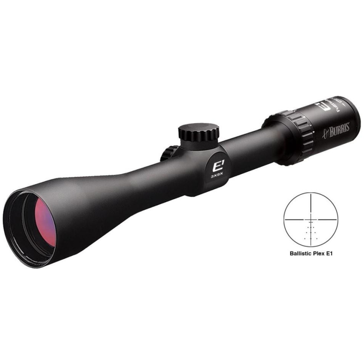 Bu200320_1_3. Jpg - burris fullfield e1 rifle scope 3-9x40mm 1" sfp ballistic plex e1 non illum. Matte black - bu200320 1 3