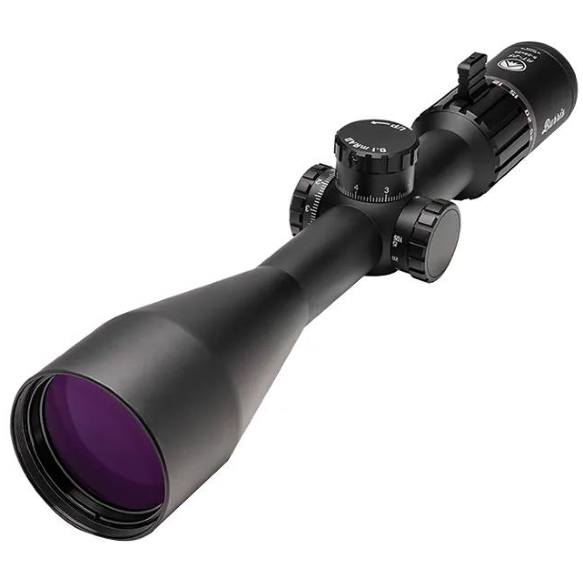 Bu200481. Jpg - burris rt series 5-25x56mm rifle scope ffp scr2 mil reticle non illuminated matte black - bu200481