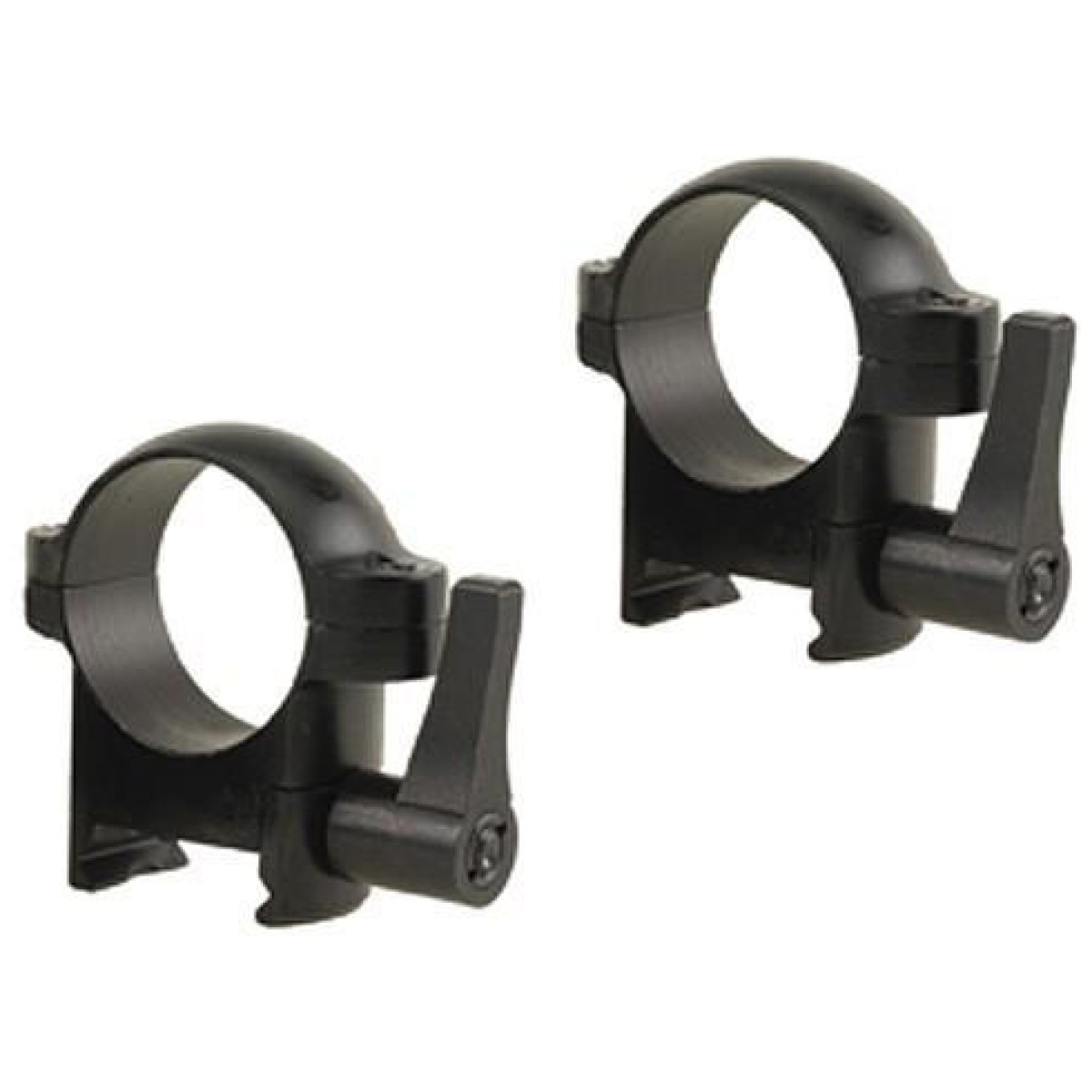 Bu420034. Jpg - burris 1" zee quick detach rings (weaver style) 1" medium matte - bu420034