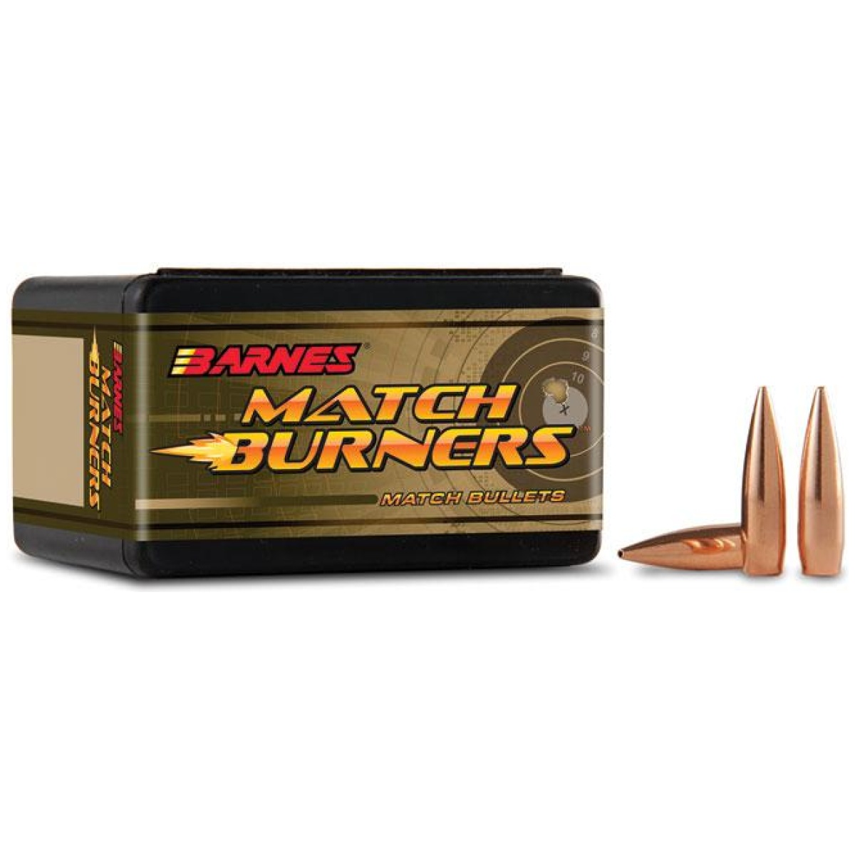 Bx30234. Jpg - barnes match burners rifle bullets 6. 5mm. 264" 120 gr bt match 100/box - bx30234