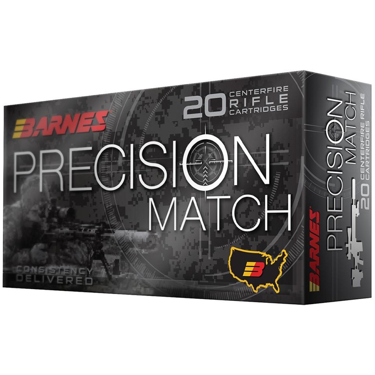 Barnes_precision20match. Jpg - barnes precision match rifle ammunition 5. 56mm 85 gr otm 20/ct - barnes precision20match