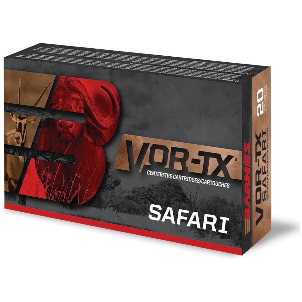 Barnes_vortx_safari-2. Jpg - barnes vor-tx safari rifle. 500 nitro 570 gr banded solid fn 2100 fps - 20/box - barnes vortx safari 2