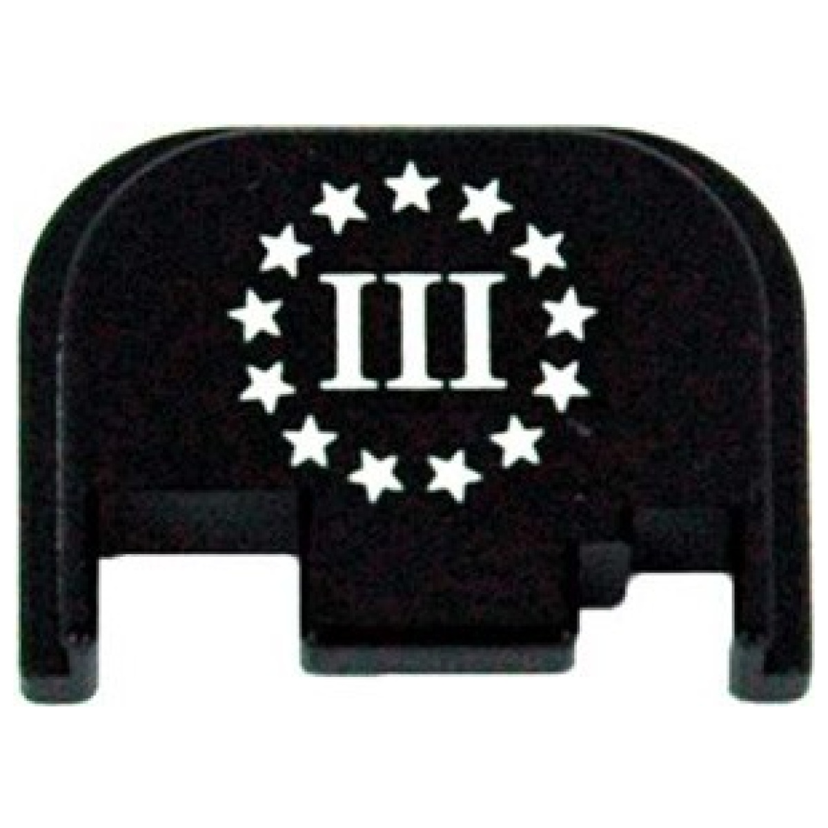 Cg059b3. Jpg - cruxord back plate 3% flag - fits glock 43 - cg059b3