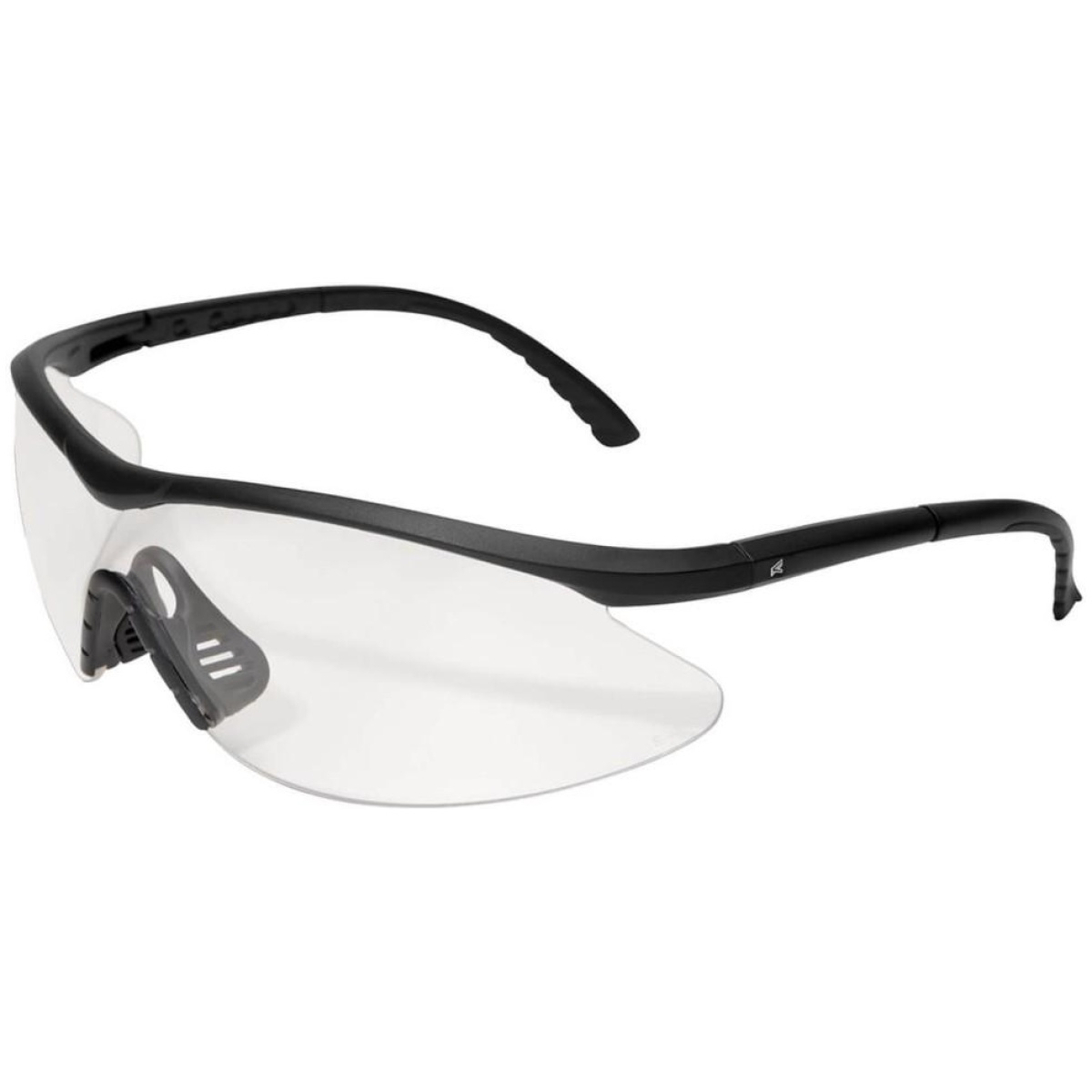 Eexfl611. Jpg - edge eyewear fastlink shooting glasses black frame with clear g15 vapor shield lens - eexfl611