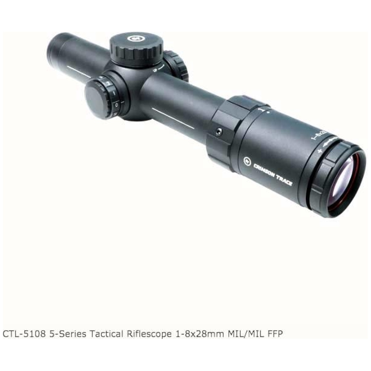 Ejctl5108. Jpg - crimson trace 5-series tactical riflescope 1-8x28mm mil/mil ffp w/sr1-mil illum reticle - ejctl5108