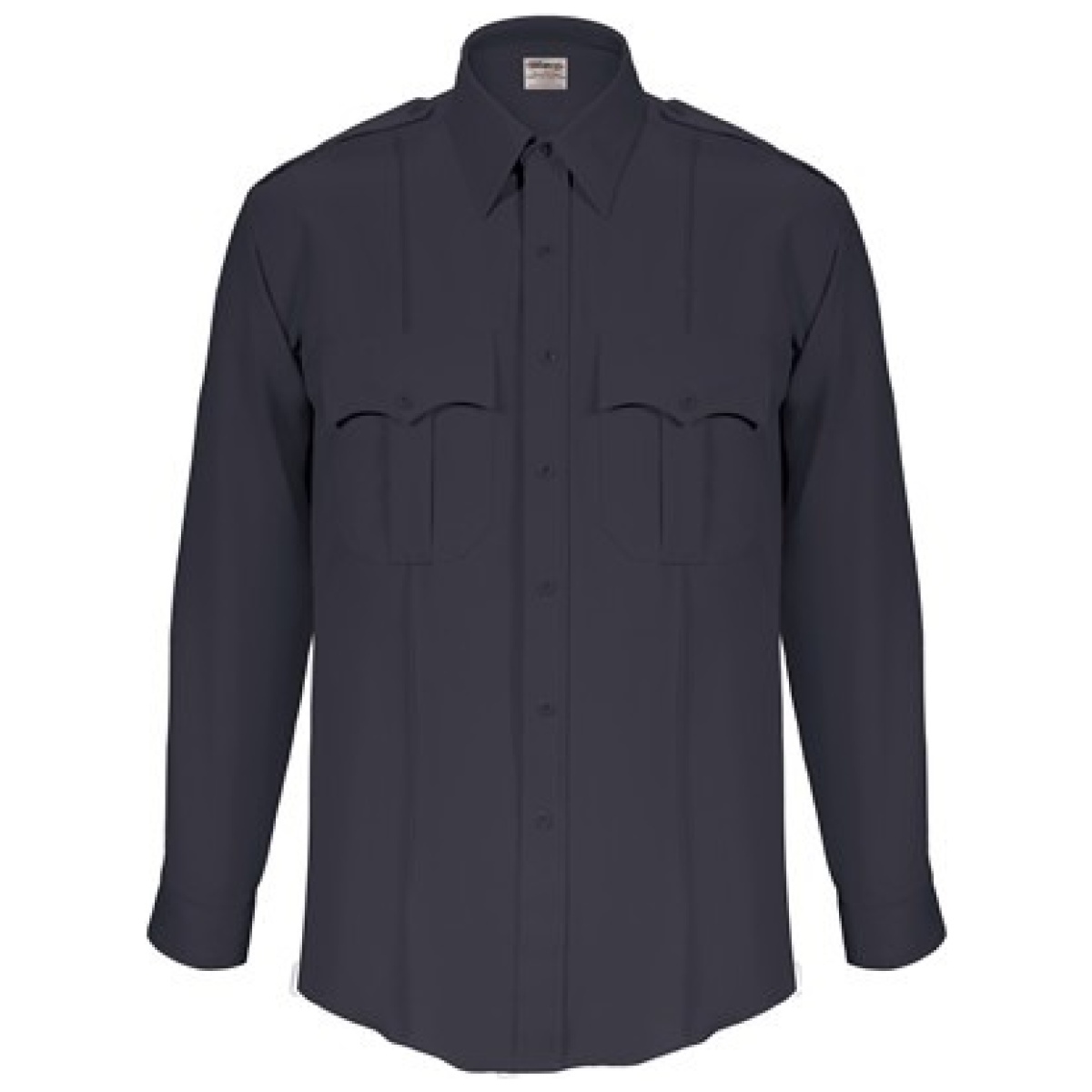 Elb-z314n-17. 5-33. Jpg - textrop 2 ls shirt - zippered - elb z314n 17. 5 33