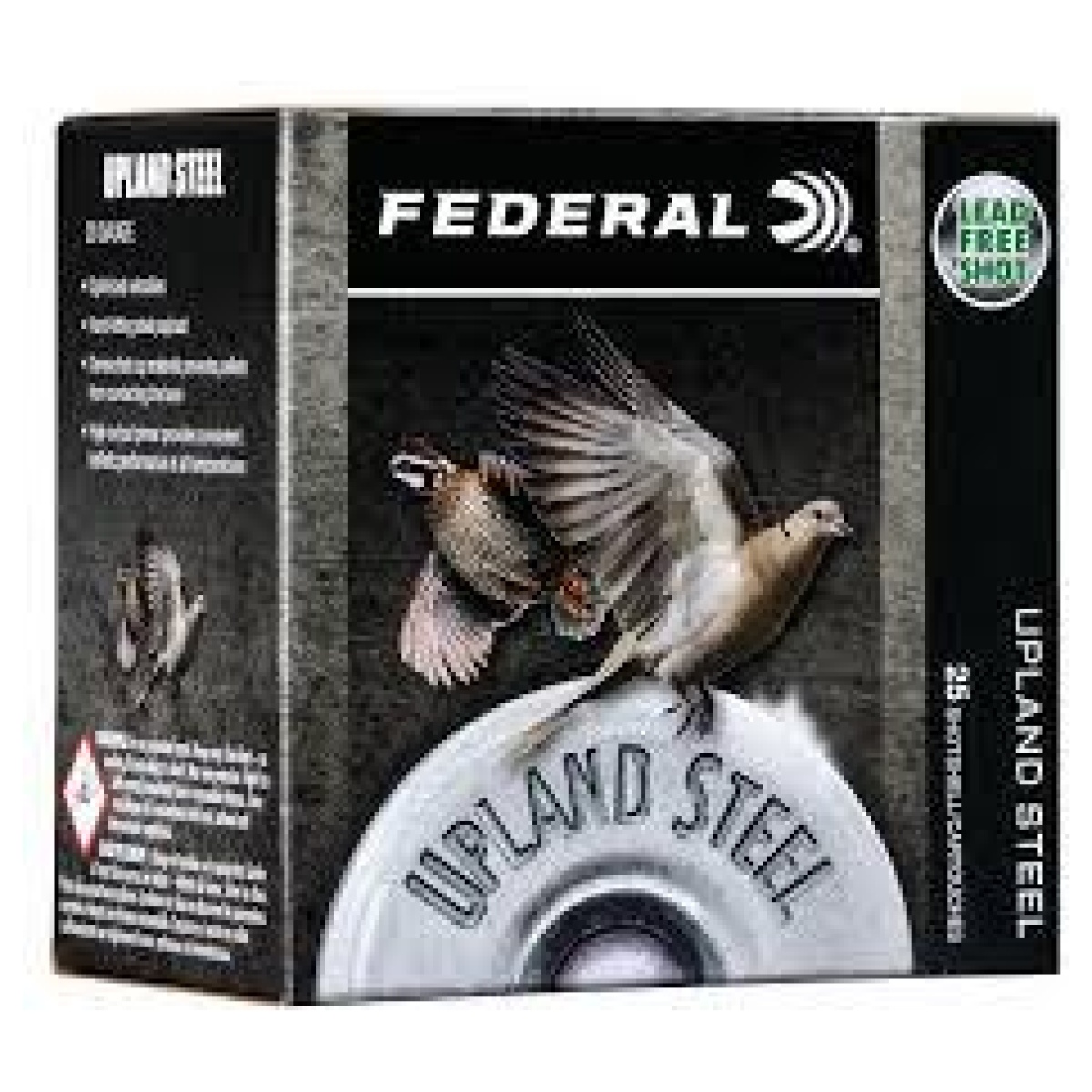 Faush2875. Jpg - federal field & range steel 28ga 2 3/4" 5/8oz 7. 5 upland steel ammo 25rd - faush2875