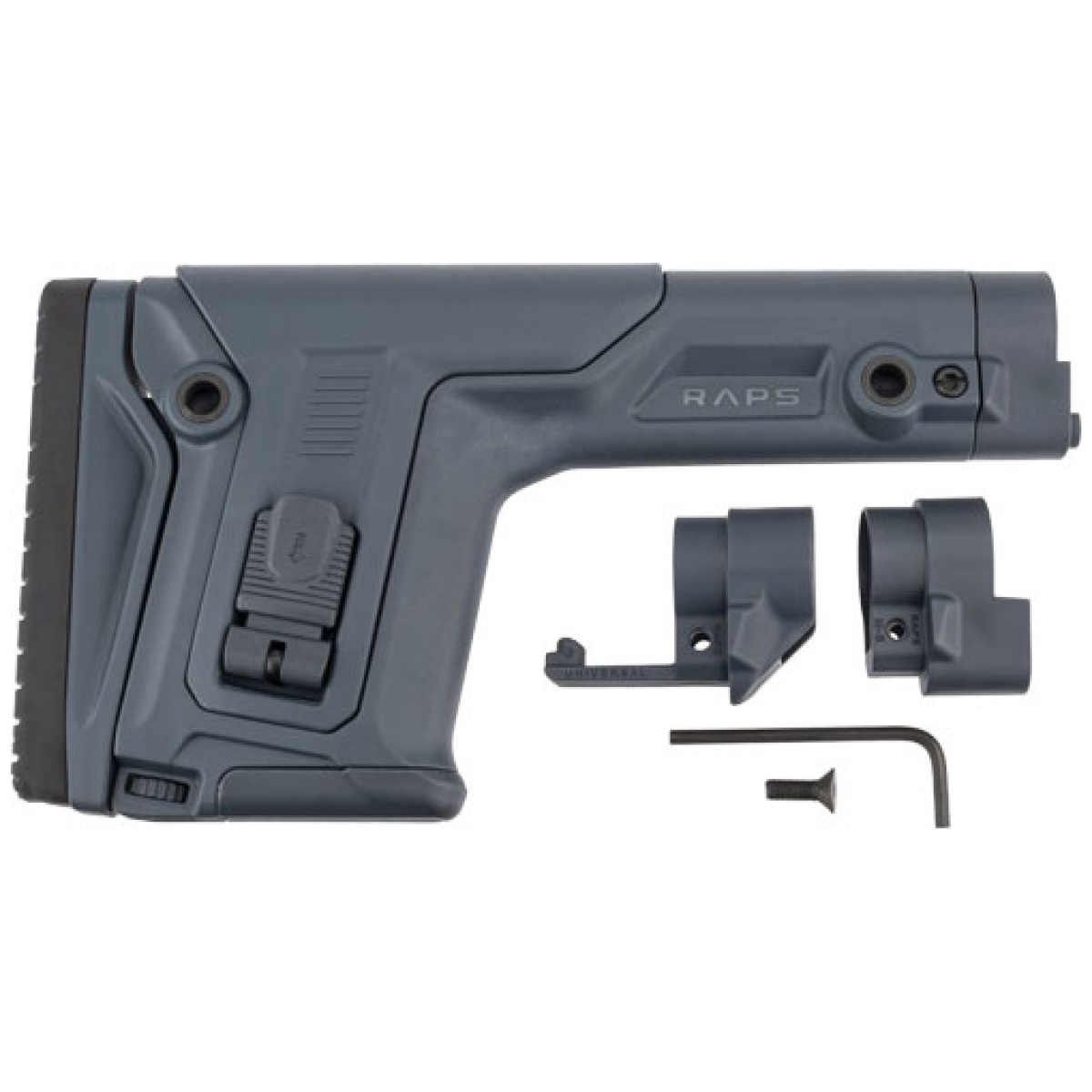 Fxrapsgr. Jpg - f. A. B. Defense rapid adjustmnt - precision stock grey ar pltfrm - fxrapsgr