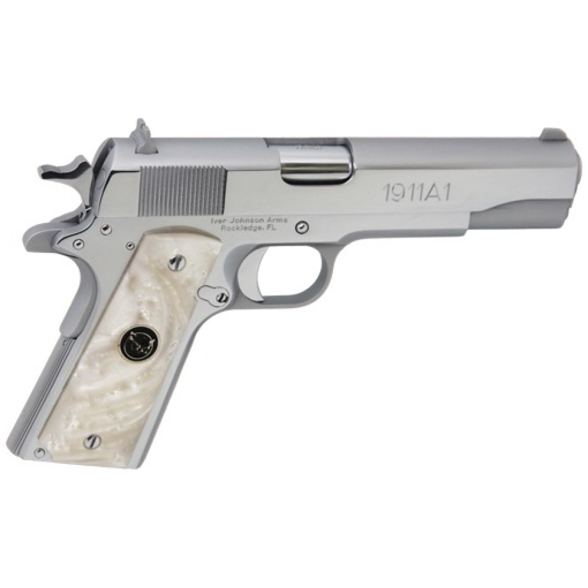 G1911a1chrwp_1. Jpg - iver johnson 1911a1 45acp 5" - fs 8rd chrome white pearl grip - g1911a1chrwp 1