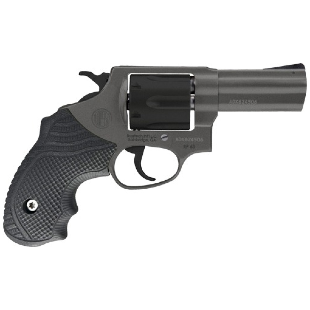 G2rp631clok. Jpg - rossi rm631c 357mag 3" - tungsten cerakote 6-sh g10 - g2rp631clok