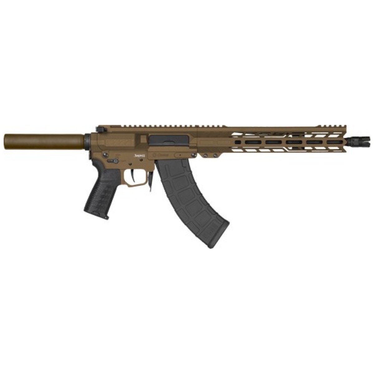 G76a1d0amb. Jpg - cmmg pistol banshee mk47 7. 62x - 39mm 12. 5" pistol tube bronze - g76a1d0amb