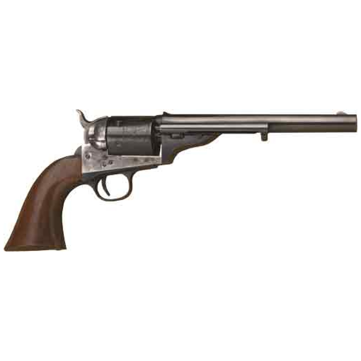 Gca903. Jpg - cimarron 1872 open top army - 38sp 7. 5" fs cc/blued walnut - gca903