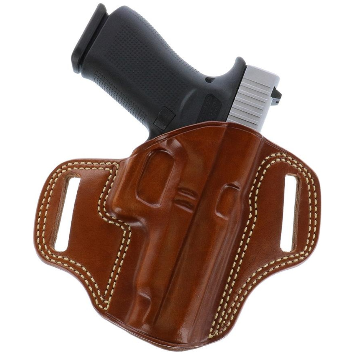 Gecm102-1_6. Jpg - galco combat master belt holster for colt 1911 4. 25" tan rh - gecm102 1 6