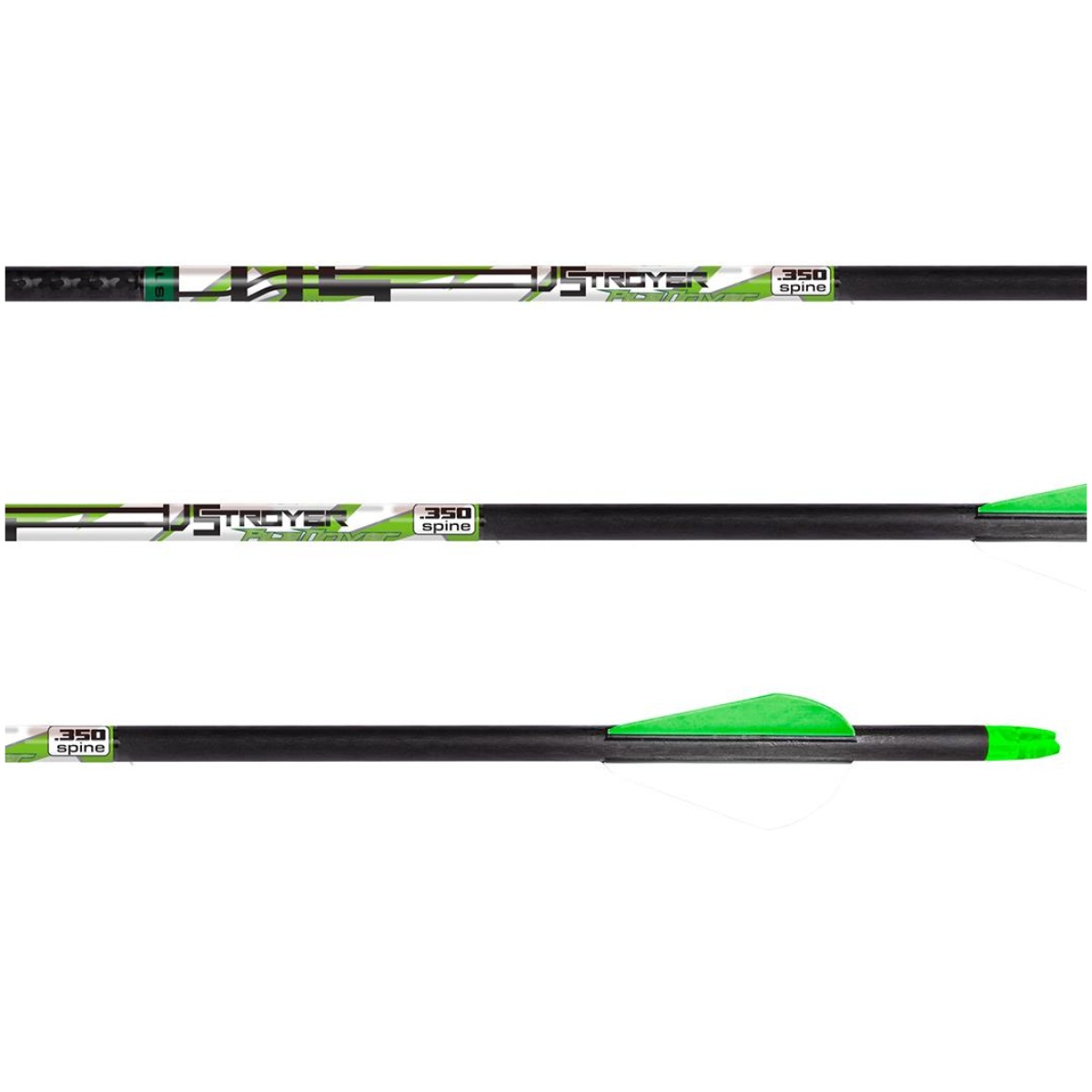 Gf51181. Jpg - carbon express d-stroyer piledriver arrows 350 spines 6 pack fletched - gf51181