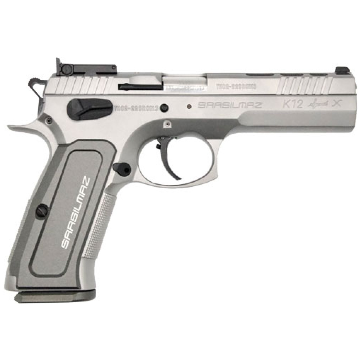 Gk12spstx. Jpg - sar usa k-12 sport x pistol - 9mm 4. 7" bbl 17rd stainless - gk12spstx