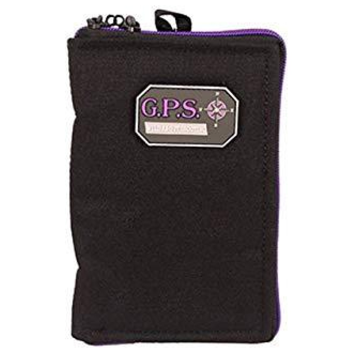 Gogps865pspu. Jpg - g-outdoors medium pistol sleeve with locking zipper - purple - gogps865pspu