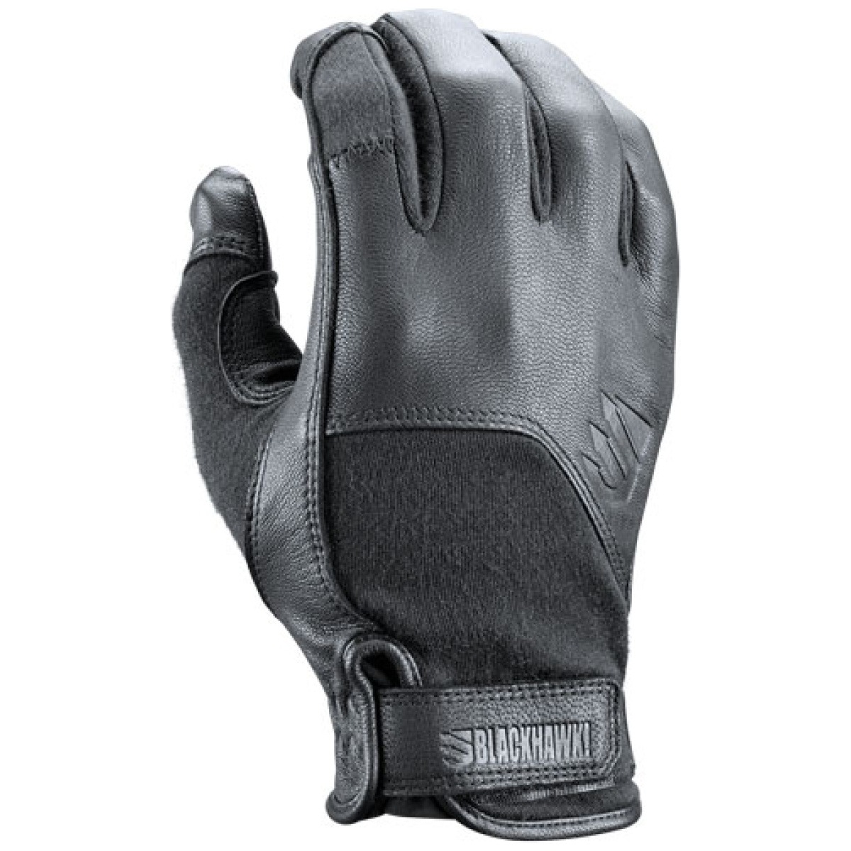 Gt003bklg. Jpg - blackhawk aviator commando - shooting glove black lg - gt003bklg