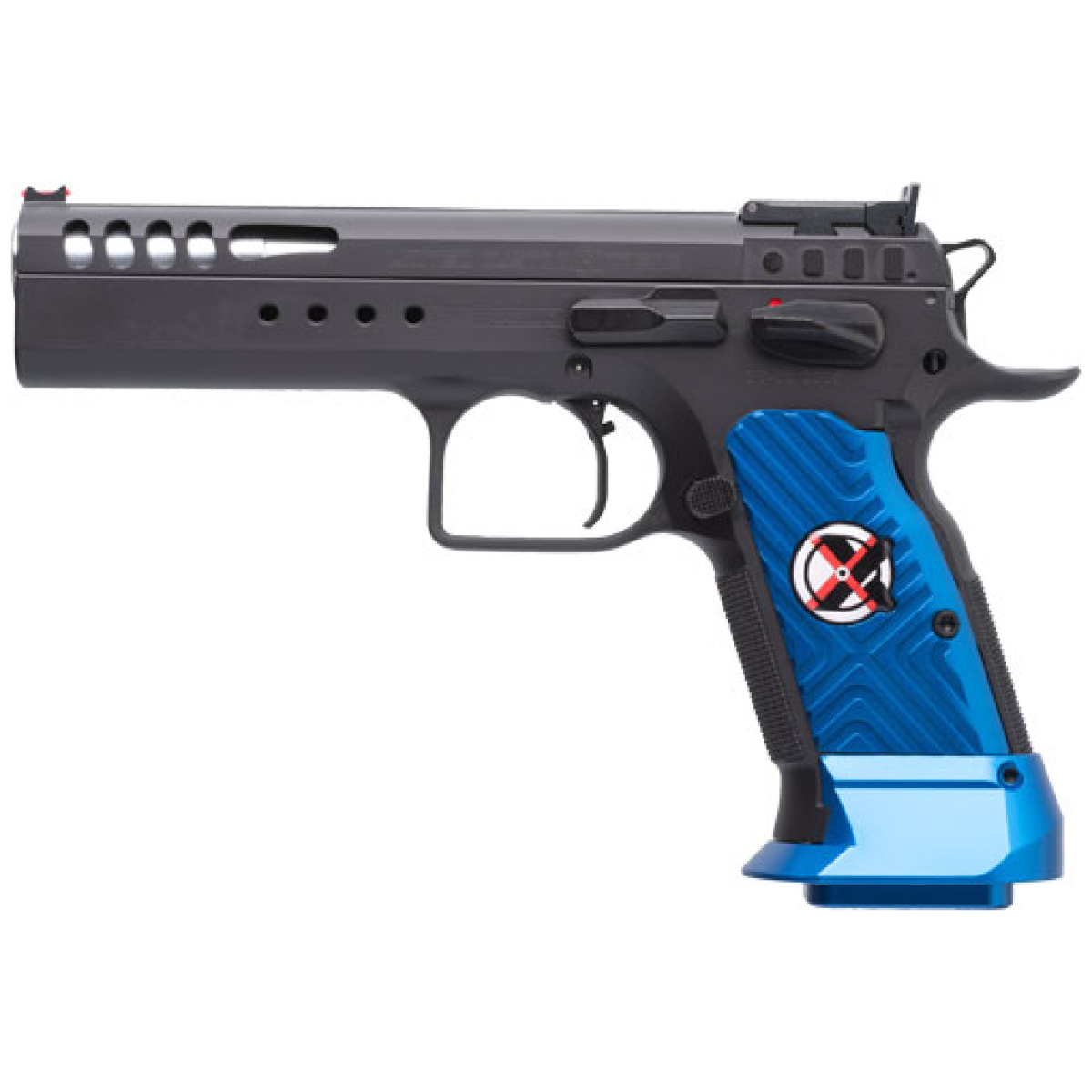 Gtflimmstrx10. Jpg - tanfoglio limited master xtrme - 10mm 4. 75" 14rnd chrome/blued - gtflimmstrx10