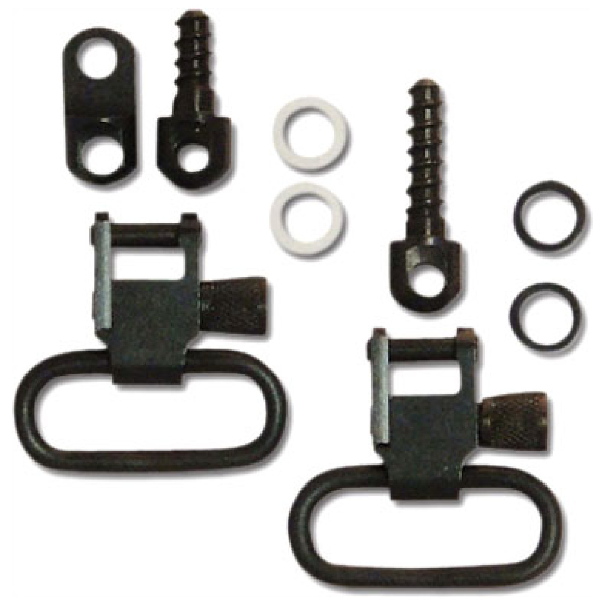 Gtsw27. Jpg - grovtec swivel set for ruger - 10/22#3 & 44 rifles black - gtsw27