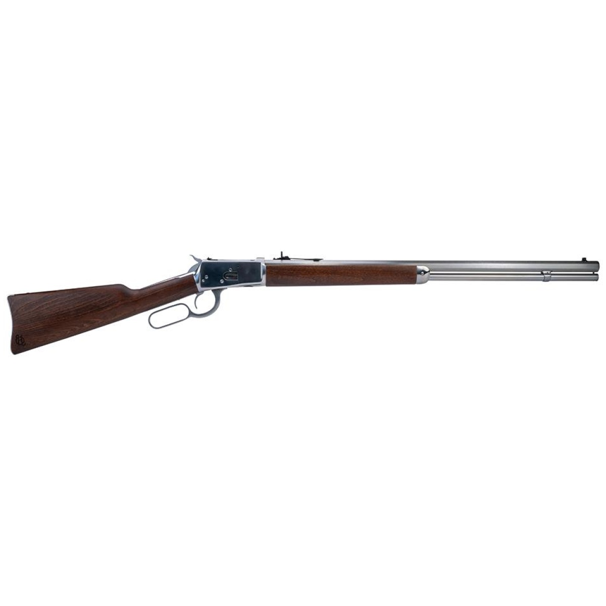 H9235724f9_r-1. Jpg - heritage 92 lever action rifle. 44 mag 12rd capacity 24' polished stainless octagon barrel wood stock - h9235724f9 r 1