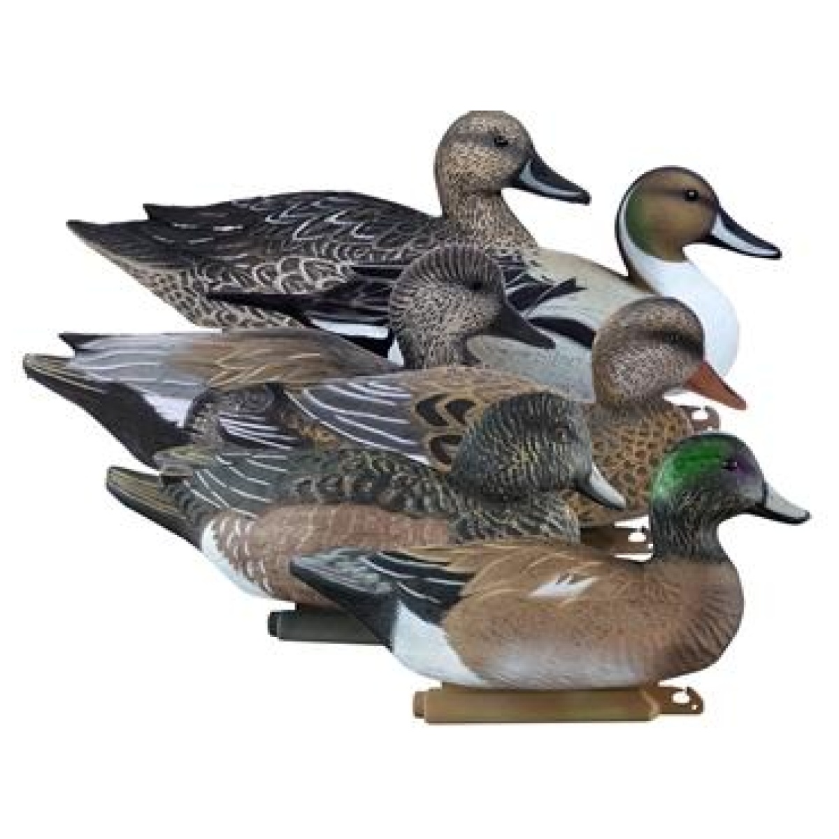 Hg16993. Jpg - higdon outdoors battleship puddle pack with 2/ct pintails 2/ct gadwalls 2/ct widgeons - hg16993