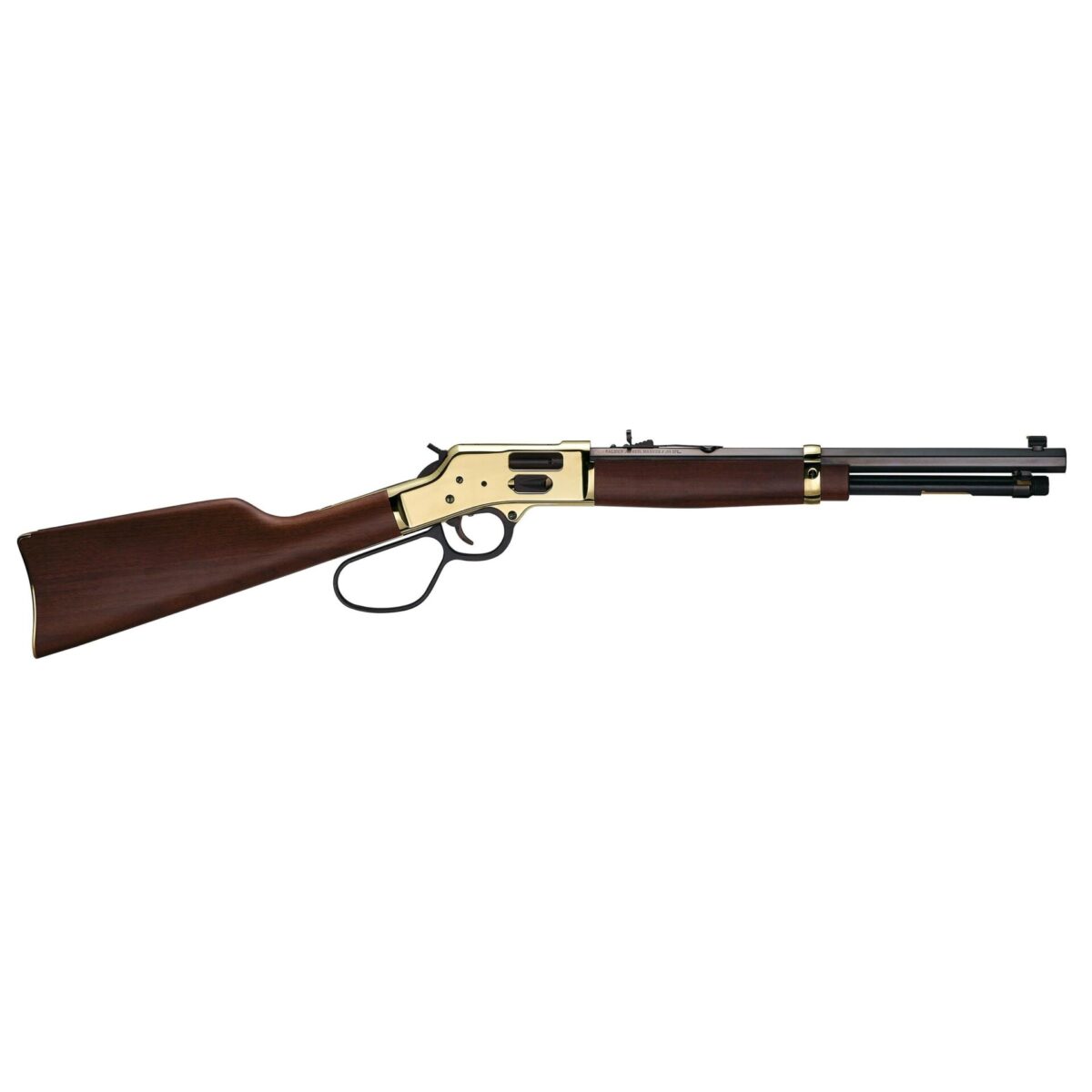 Hlh006gmr. Jpg - henry big boy brass side gate rifle. 357 mag/. 38 7rd capacity 16. 5" barrel walnut stock - hlh006gmr