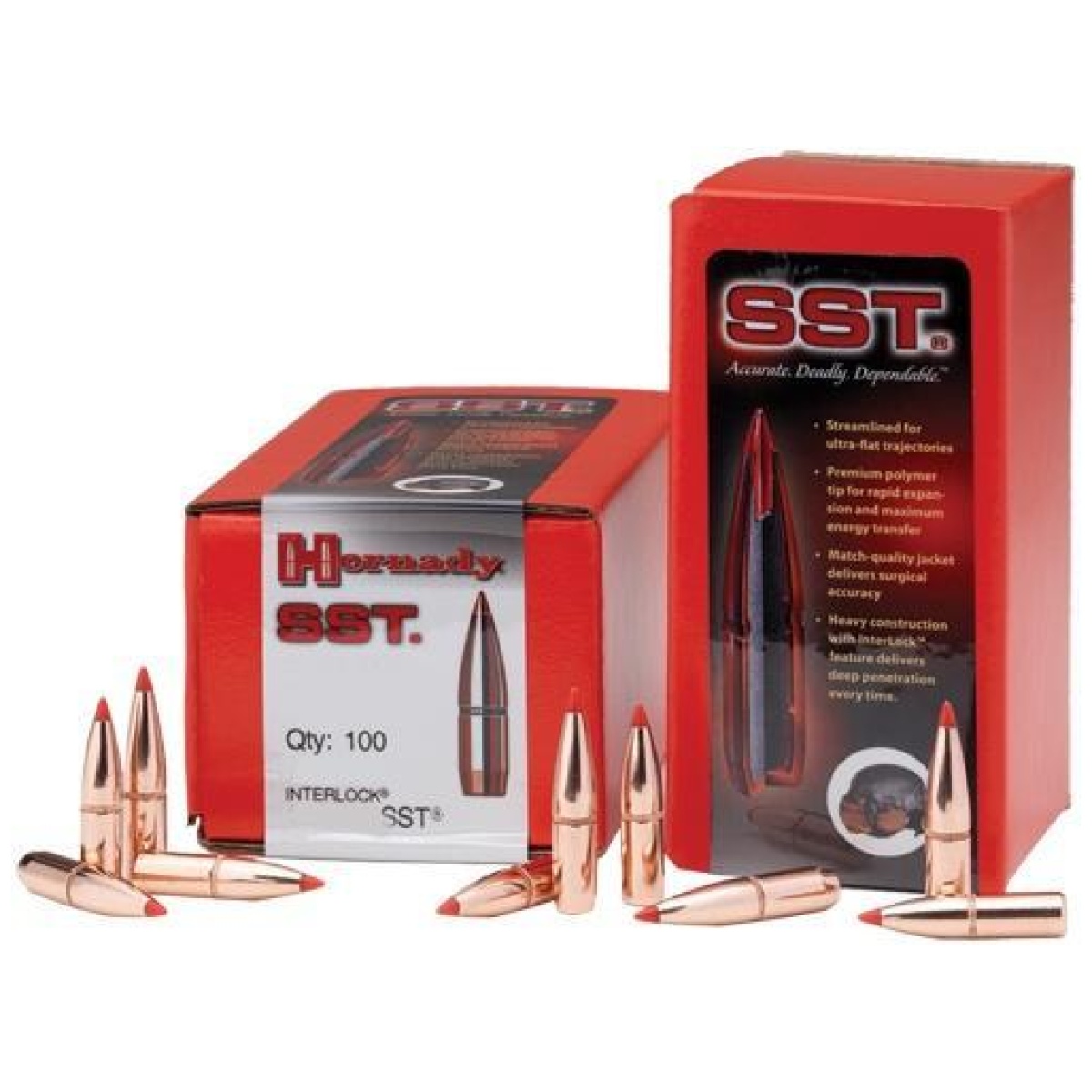 Ho2716. Jpg - hornady sst bullets. 270 cal. 277" 120 gr sst 100/ct - ho2716