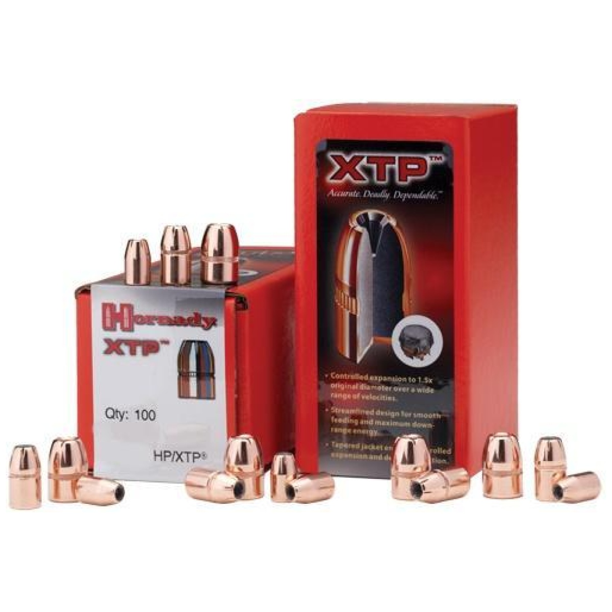 Ho50101. Jpg - hornady xtp handgun bullets. 50 action express. 500" 300 gr xtp 50/ct - ho50101