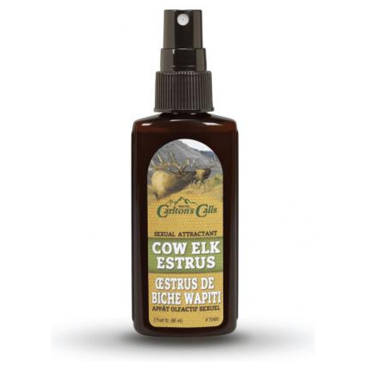 Hu70400. Jpg - hunters specialties carlton cow elk estrus urine 2 oz - hu70400