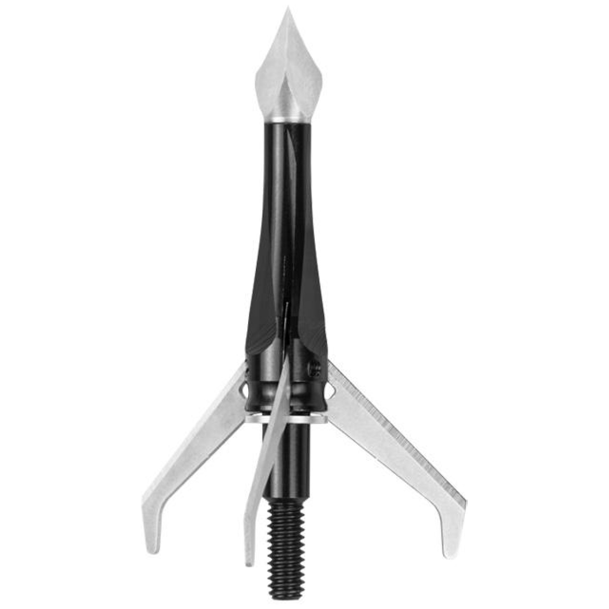 Ibar103expcb. Jpg - rocket broadheads siphon xb 3-blade expandable 1-3/4" cutting diameter 100 gr - black - ibar103expcb