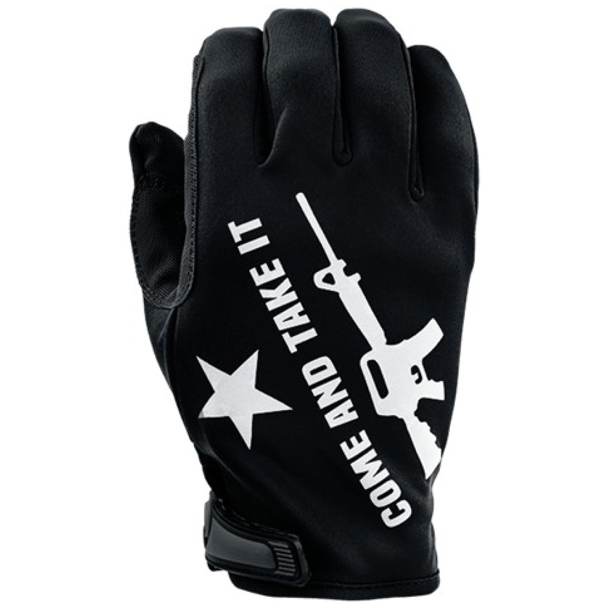 Ih-com-lg. Jpg - come & take it - unlined gloves - reflective - ih com lg