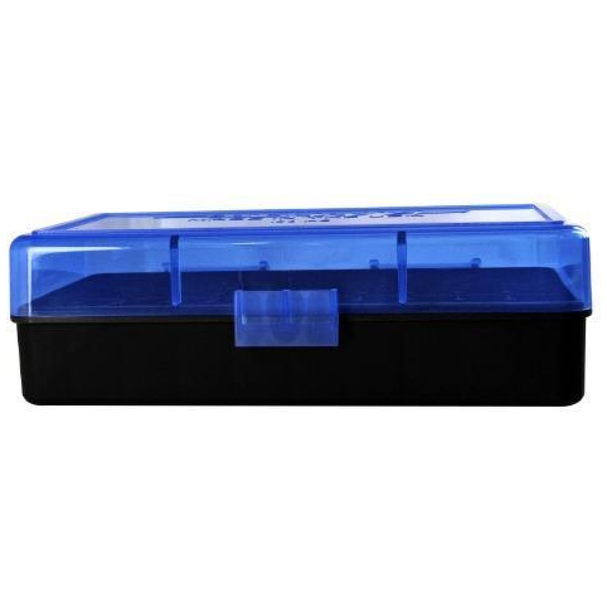 Jf38618. Jpg - berry's mfg 50rd ammo box - 454 - 50 a. E. Blue w/black bottom - jf38618