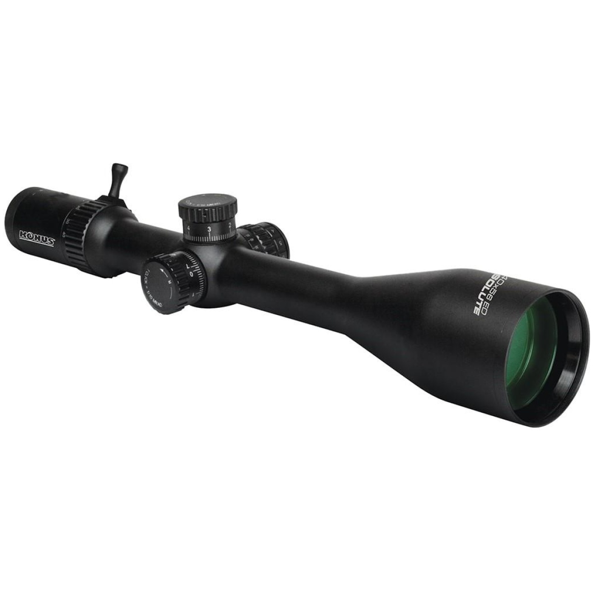 Kl7179. Jpg - konus absolute series zoom riflescope 5-40x56 mil-dot non illum black - kl7179