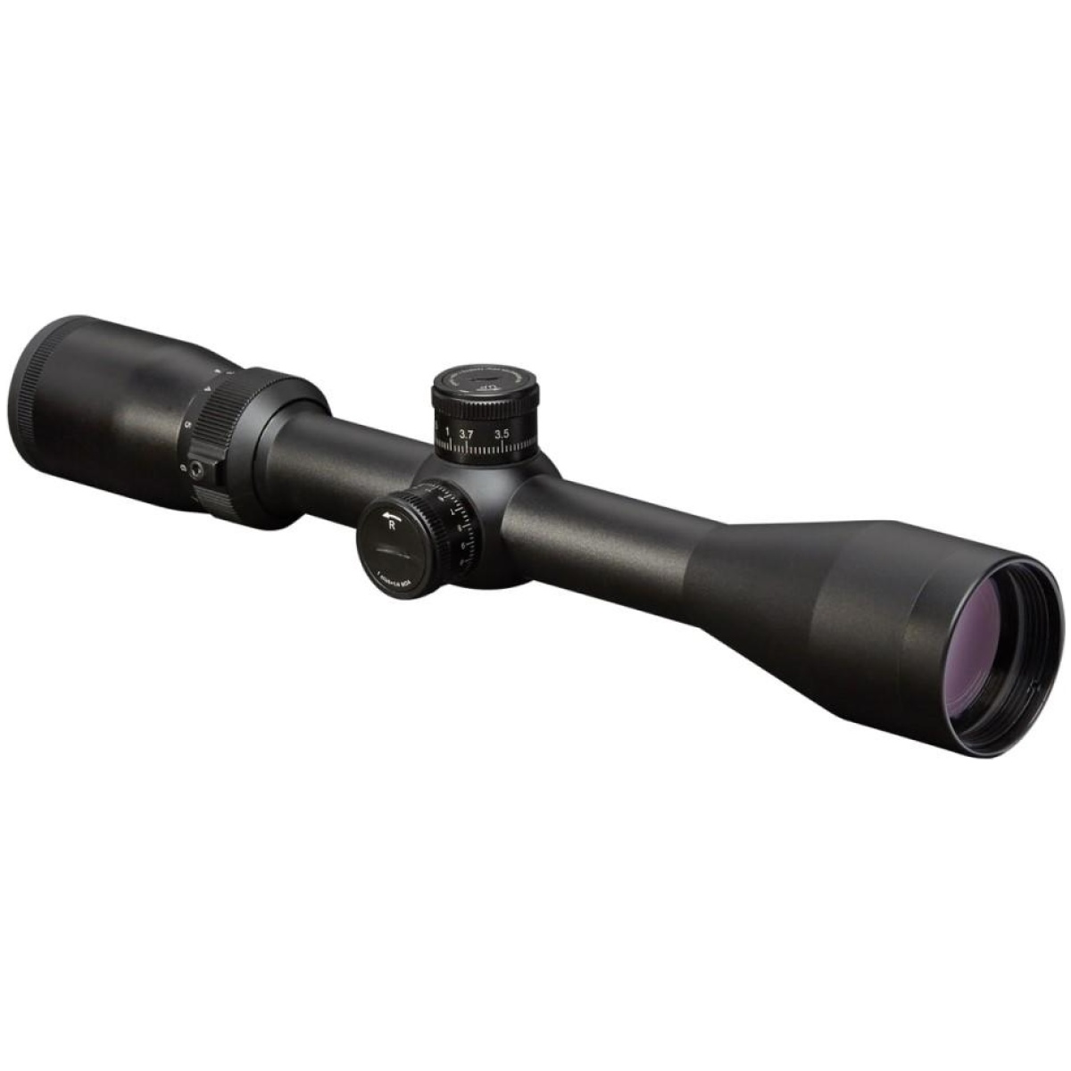 Kl7225-1. Jpg - konus konuspro-bx bushmaster. 450 load rifle scope 3-9x40 1" sfp 30/30 duplex non illum black - kl7225 1