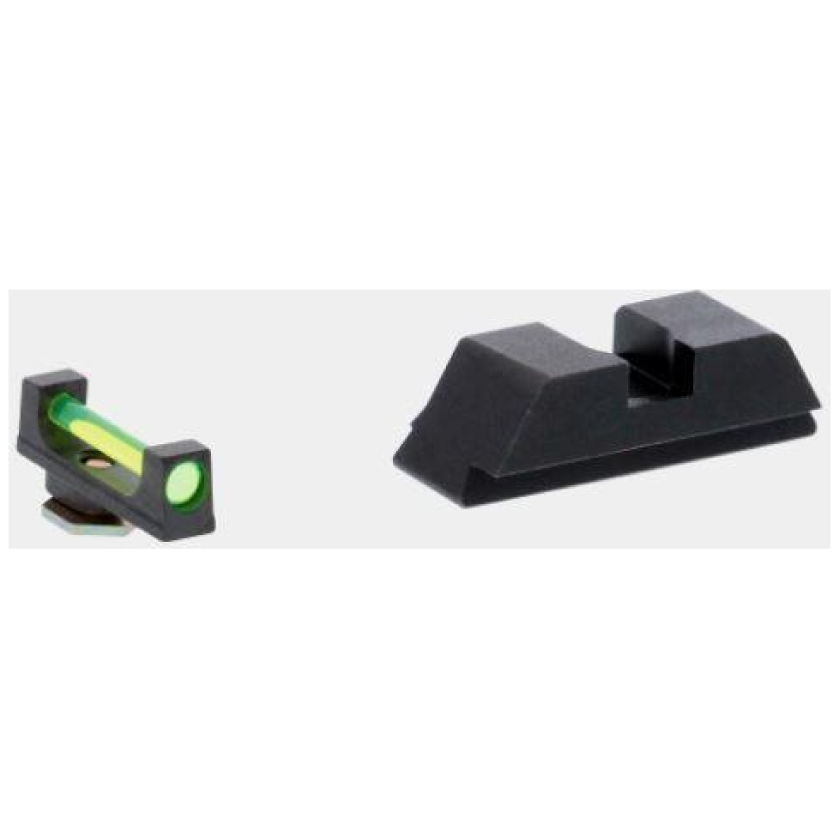 Kqgft123. Jpg - ameriglo green fiber. 115 front black rear for glock 42-43-43x-48 - kqgft123