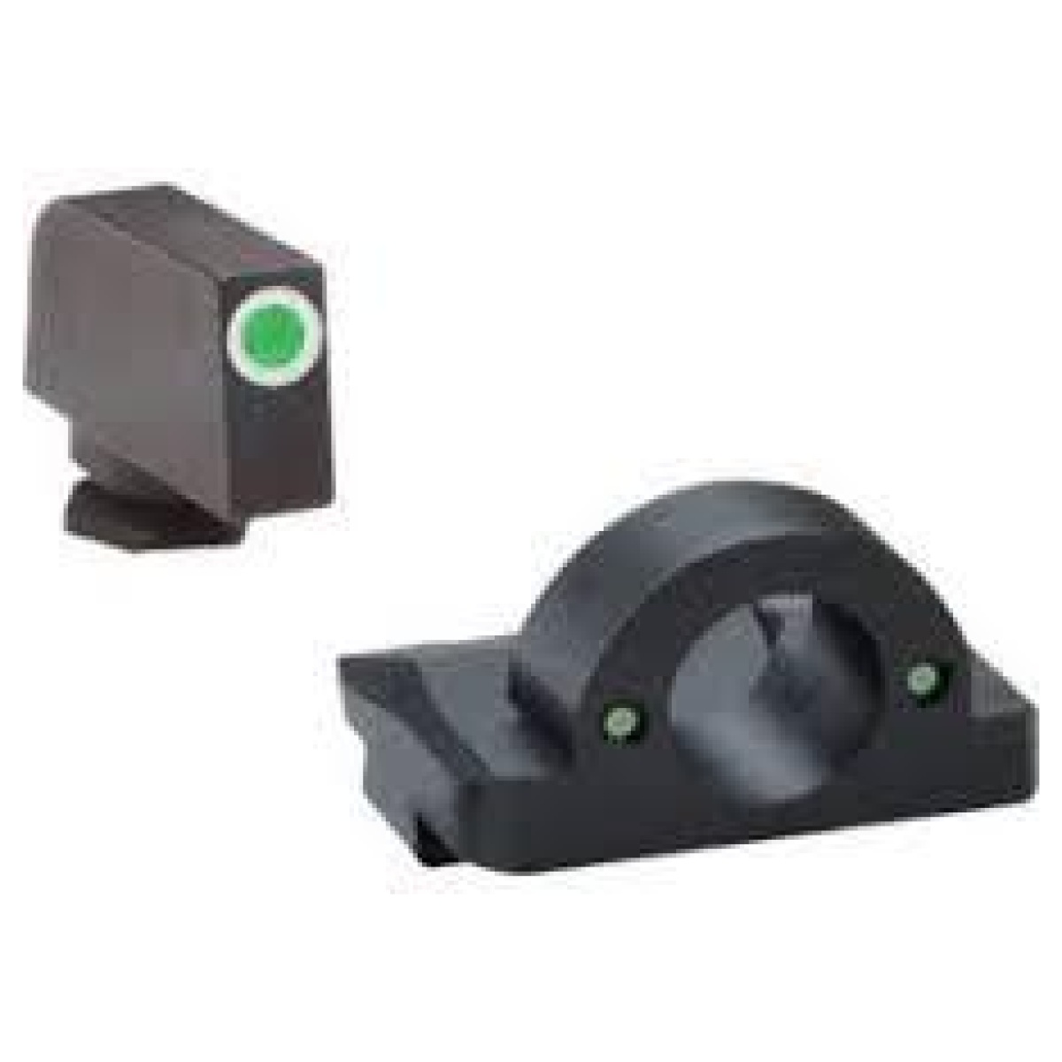 Kqgl5125. Jpg - green tritium outline white for glock gen 5 17-19-19x-26-45 - kqgl5125