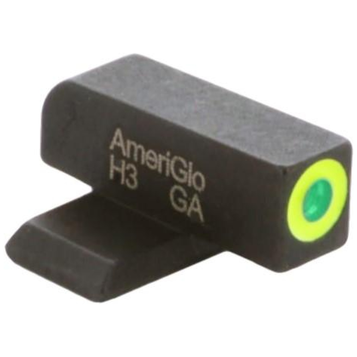 Kqsa212220gr. Jpg - ameriglo green tritium lumigreen outline front. 220in h. 140in w hellcat - kqsa212220gr