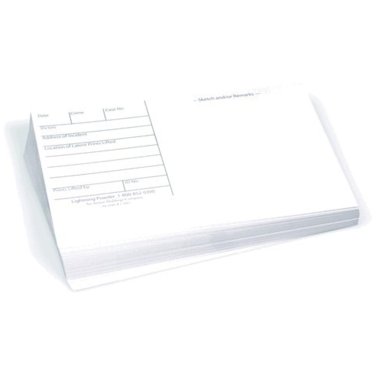 Lp-1-2501. Jpg - latent print cards - lp 1 2501