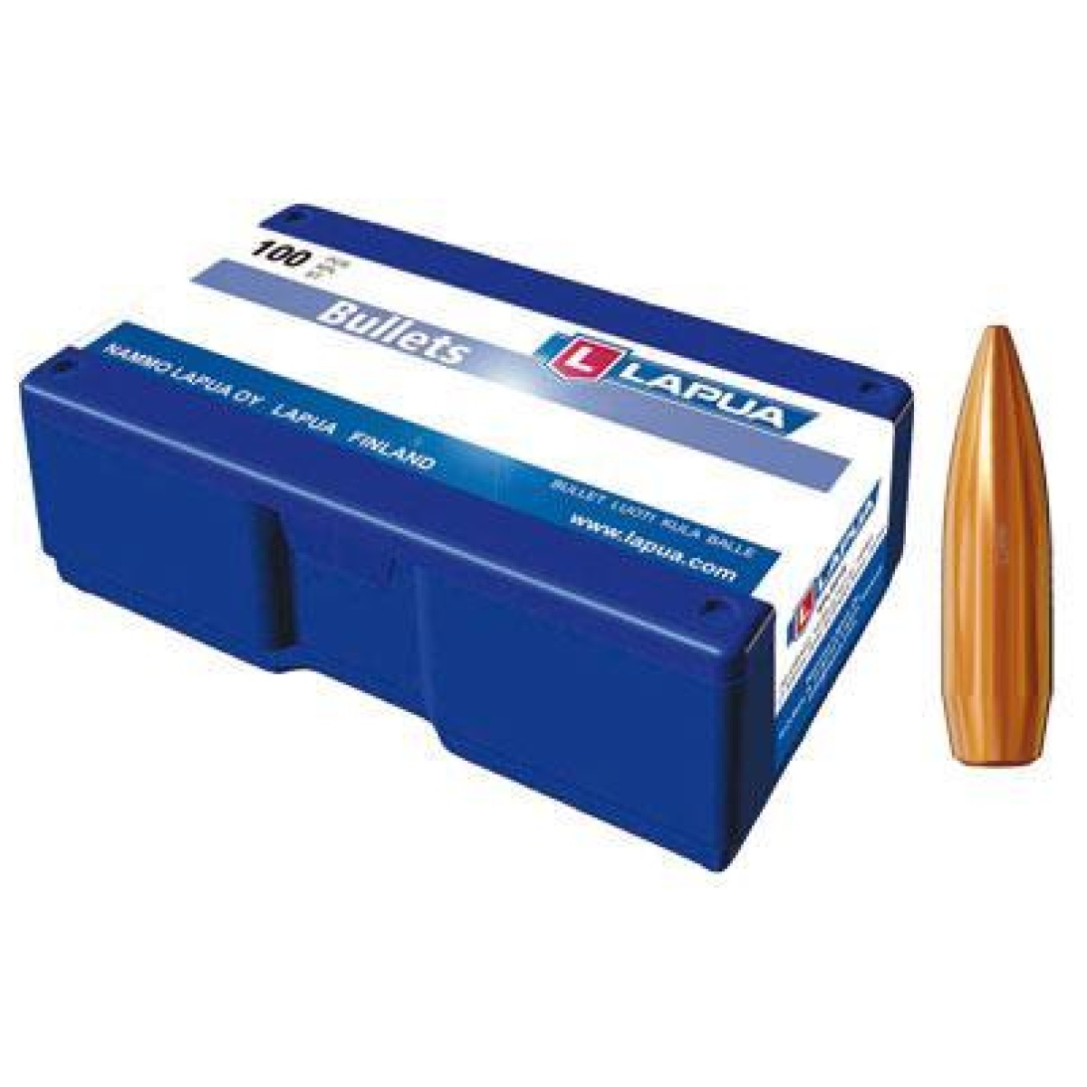 Lp4pl6018. Jpg - lapua scenar hpbt rifle bullets 6. 5mm. 264" 139 gr 100/ct - lp4pl6018