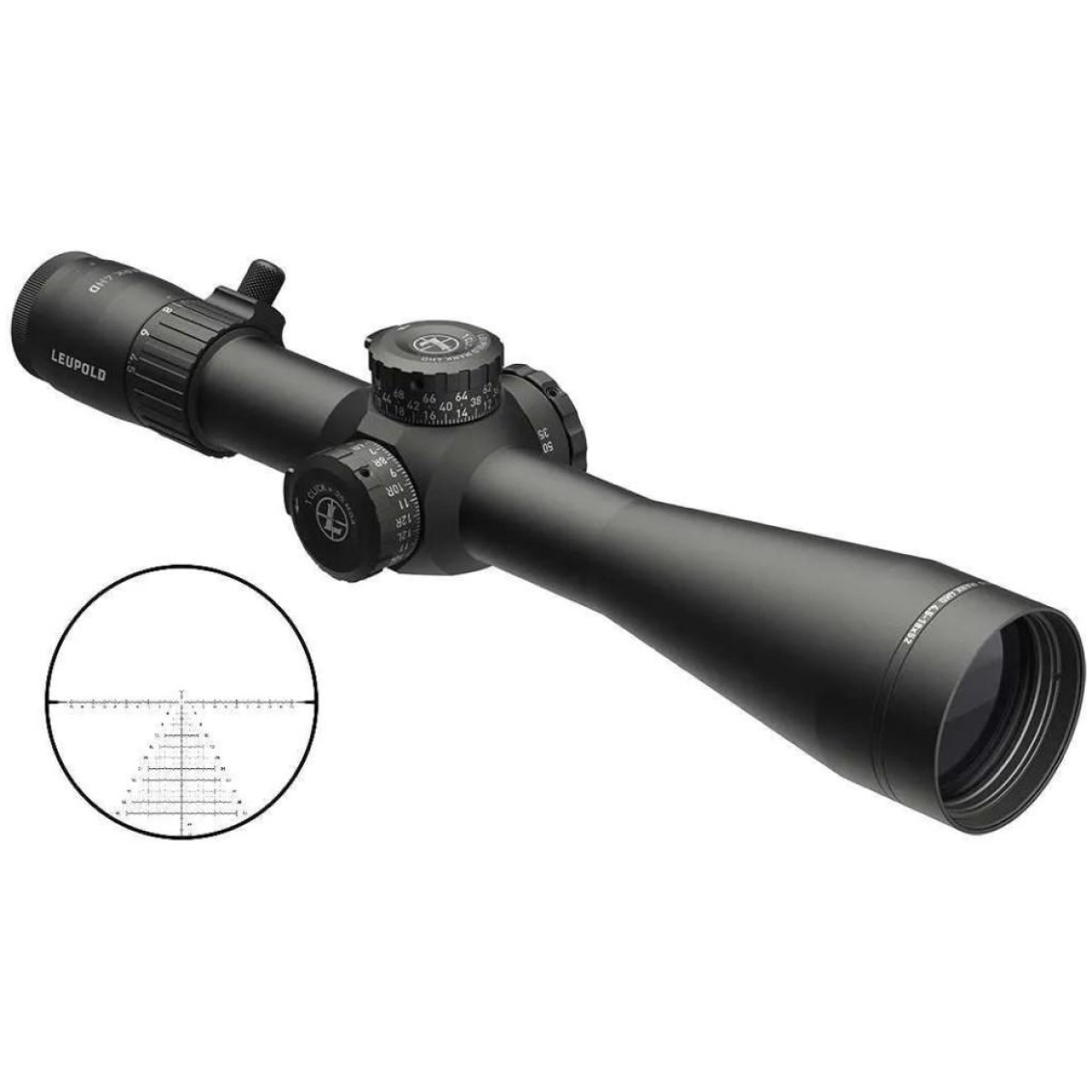 Lu183625-1. Jpg - leupold mark 4hd rifle scope 4. 5-18x52 34mm ffp pr2-moa illum black - lu183625 1