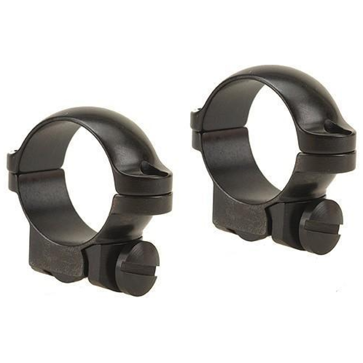 Lu49950. Jpg - leupold 2-piece solid steel ringmounts - ruger no. 1 &. 77/22 1" low gloss black - lu49950