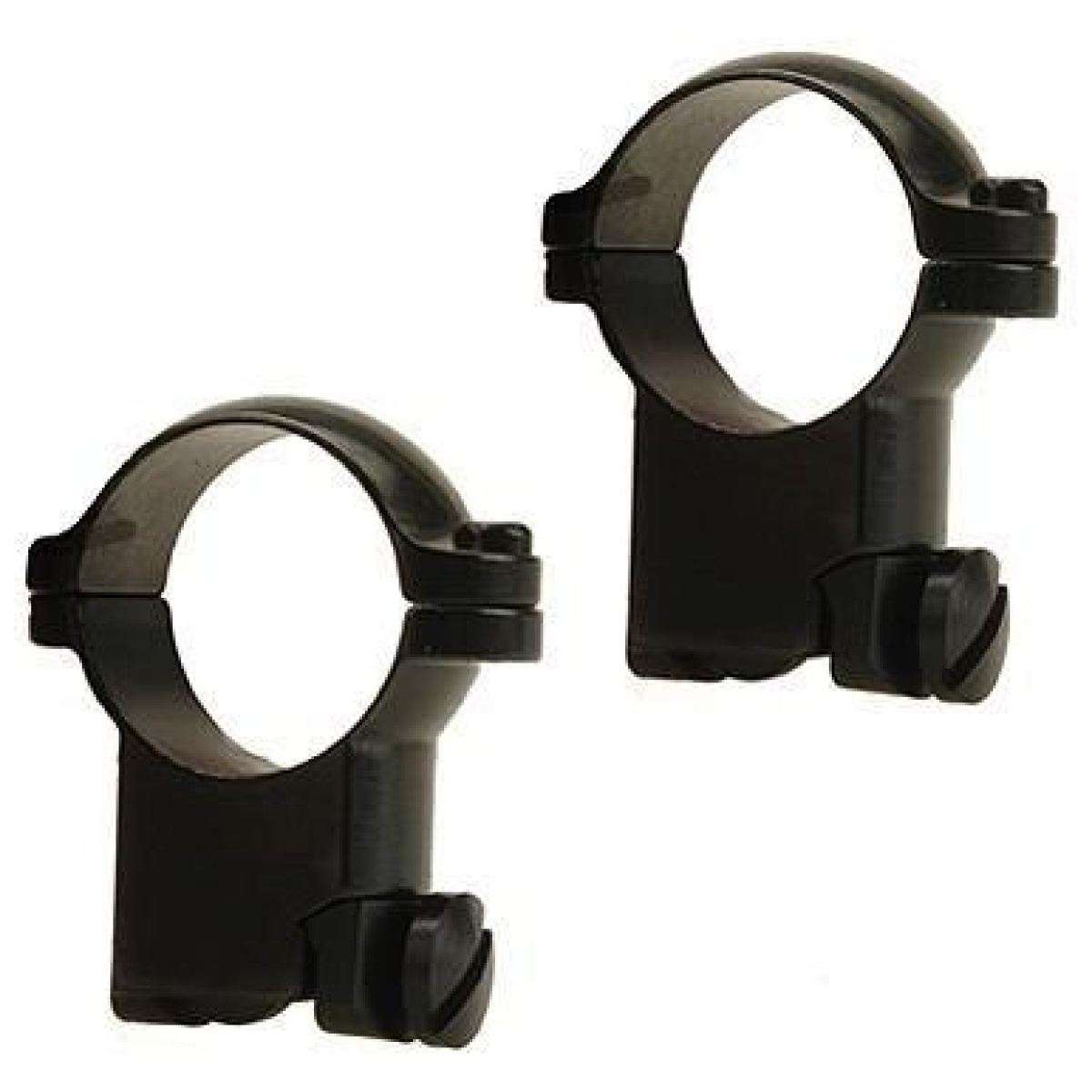 Lu49954. Jpg - leupold 2-piece solid steel ringmounts - ruger m77 1" super high matte black - lu49954