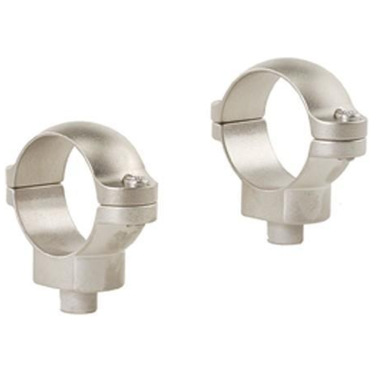 Lu49975. Jpg - leupold 2-piece quick release (qr) scope rings - 1" medium silver - lu49975