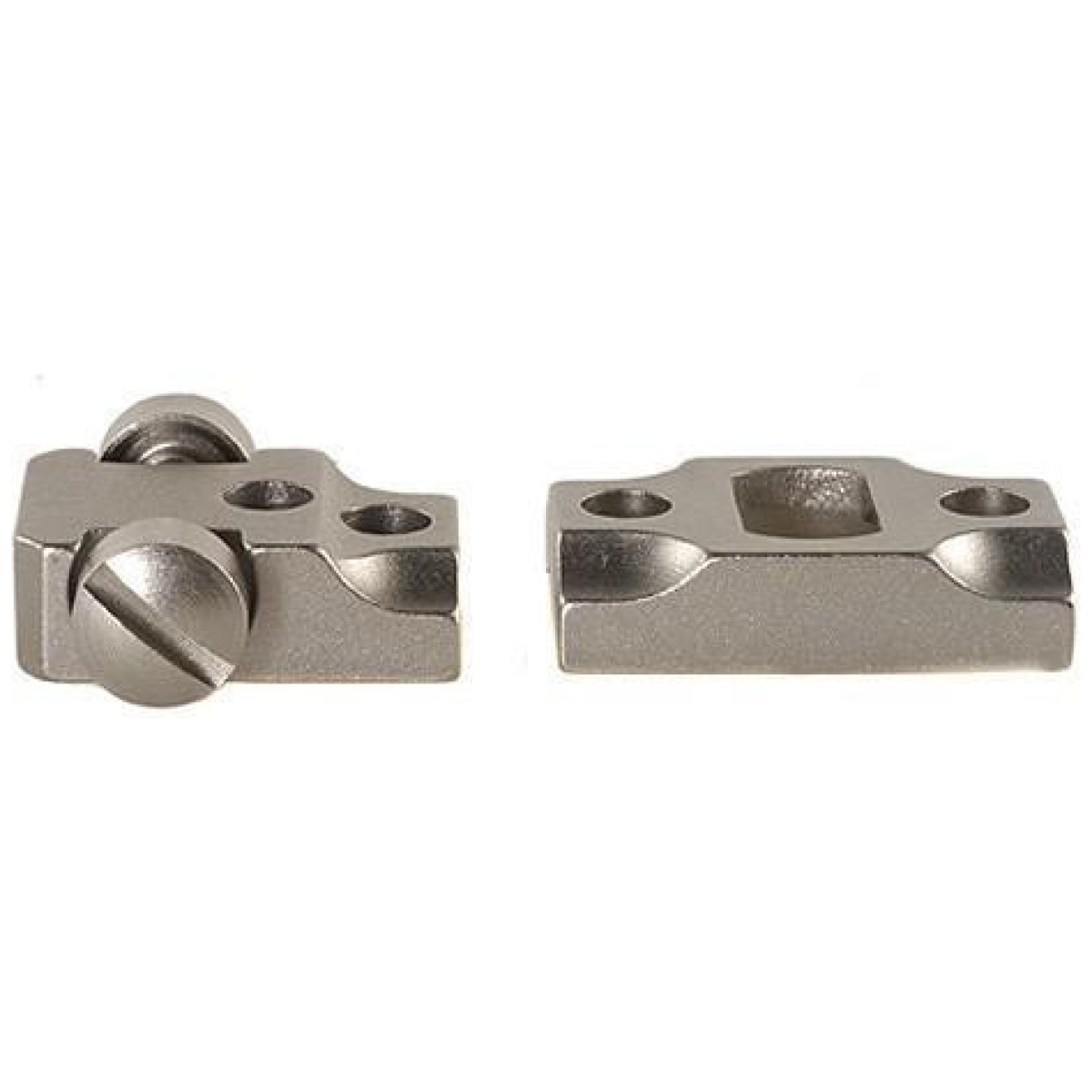 Lu51257. Jpg - leupold 2-piece standard steel base - remington model 7 silver - lu51257