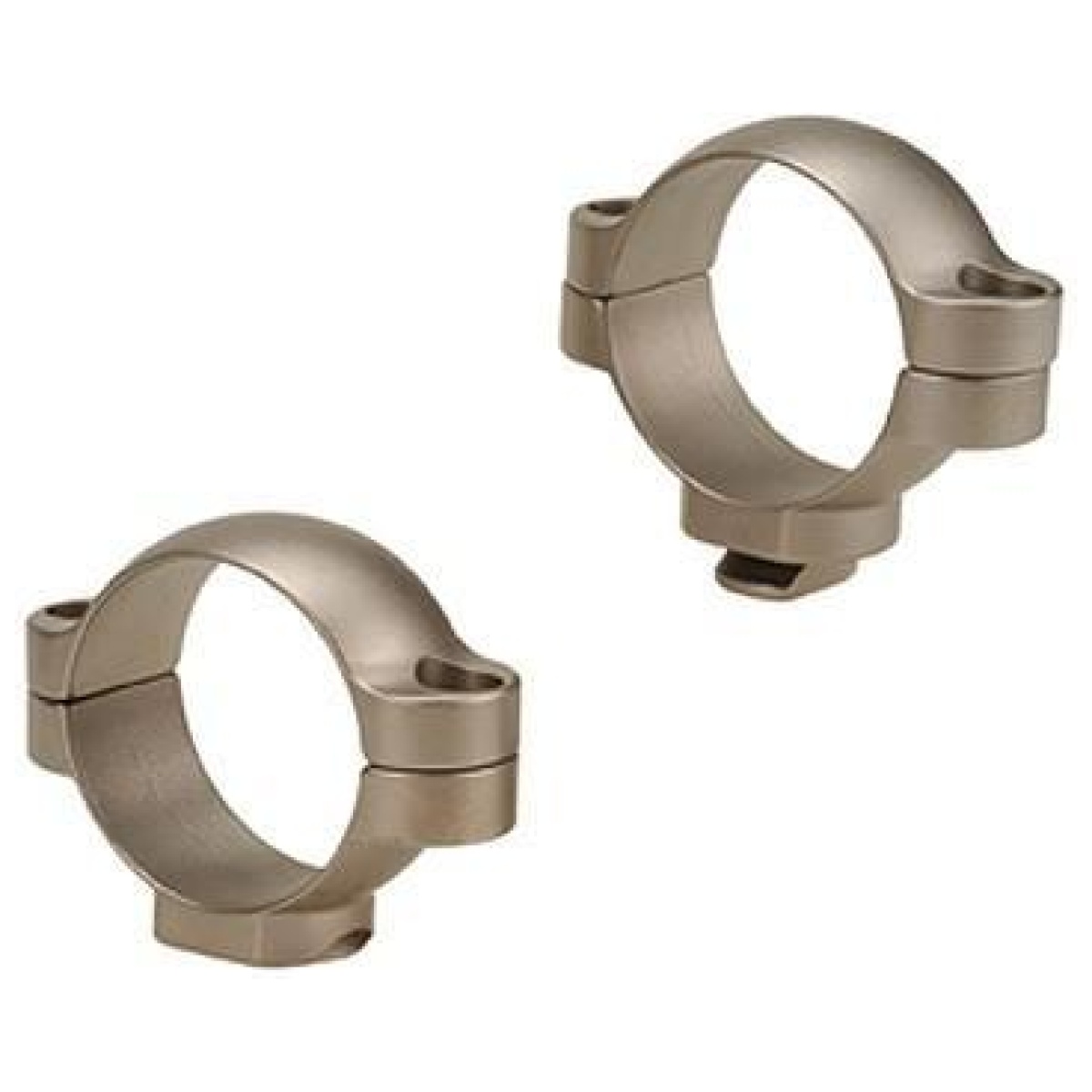 Lu52494. Jpg - leupold 2-piece std windage adjustable steel rings 30mm medium silver - lu52494