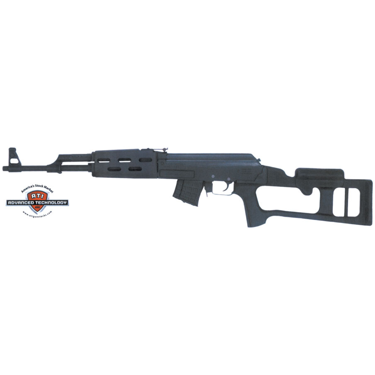 Mak0100. Jpg - adv. Tech. Ak fiberforce stock - black matte - mak0100