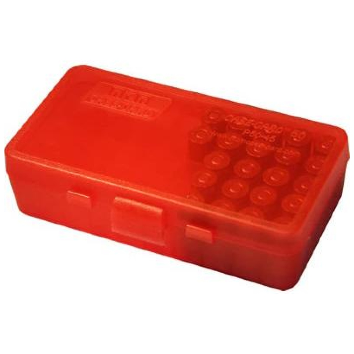 Mtp509m29. Jpg - mtm flip top ammo box 380 acp 50 rounds clear red - mtp509m29